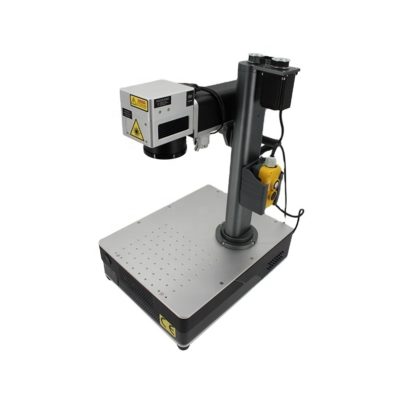 20W/30W Auto-Focusing Laser Marker Engraver Surface Auto-Focusing Laser Etching & Marking Machine Supports PLT & BMP for Hotels