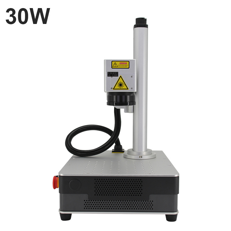 20w 30w EZCAD2 Mini fiber laser marking machine marker for metal SS CS plastic silver ring logo jewelry engraving machine