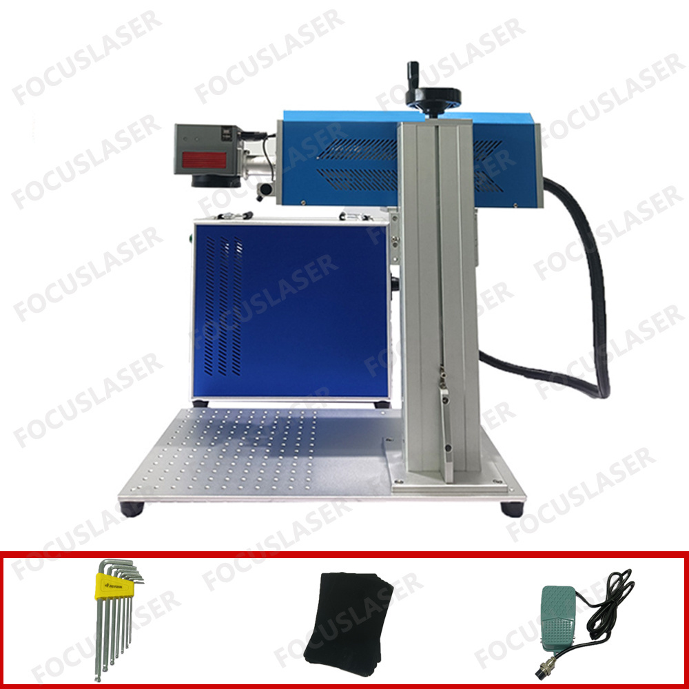 Focuslaser Factory Manufacturer Efficient CO2 Engraving Machine Credit Card Laser Engraving Machine CO2 Glass Making Machine