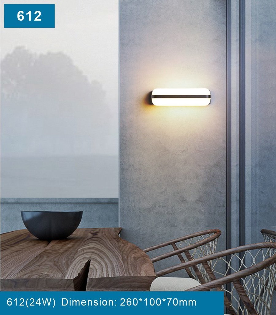 Wall Mounted Waterproof IP54 Bathroom Modern Staircase Corridor Indoor Outdoor LED Wall Light, Lampara para Escalera