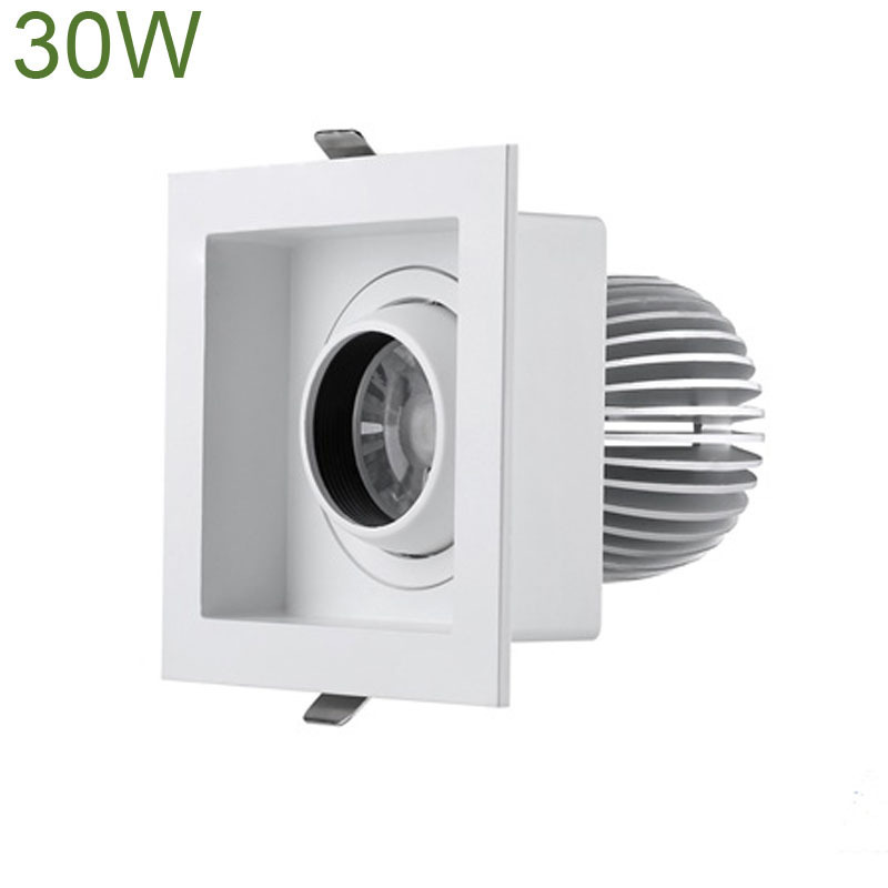 1513 12W Ceiling Square Shape Recessed LED Light Spot Recess Square Down Light