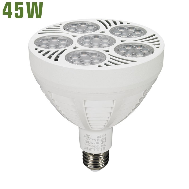 45W 60W PAR38 Spot LED PAR 38 bulbs e27 90-265v 277v 4000k 6500k 7000k 8000k 10000k PAR38 LED Lights