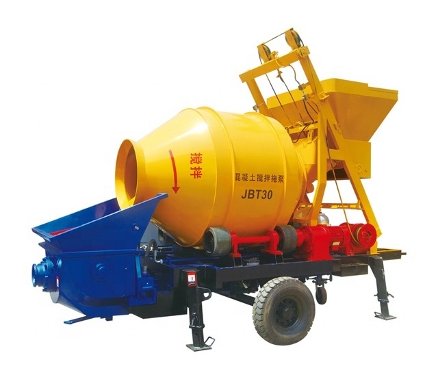 JBT30 concrete mixer pump with 10-30 cum/hr capacity