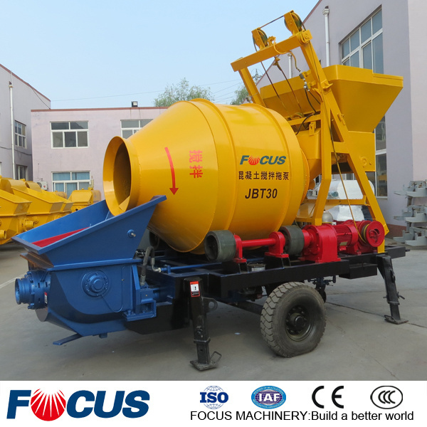 JBT30 concrete mixer pump with 10-30 cum/hr capacity