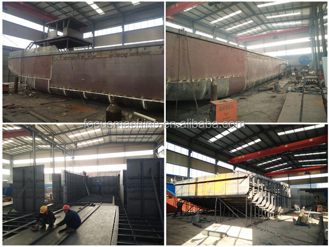 30t small flat bottom barge for sale