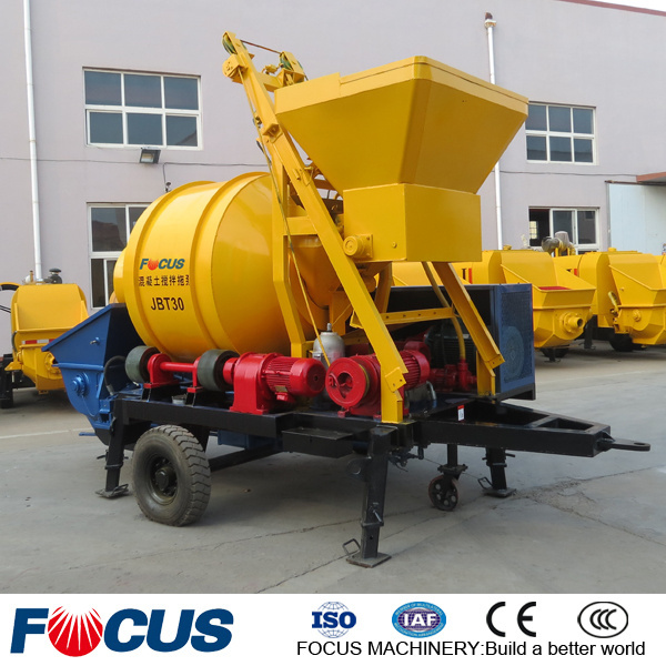 JBT30 concrete mixer pump with 10-30 cum/hr capacity