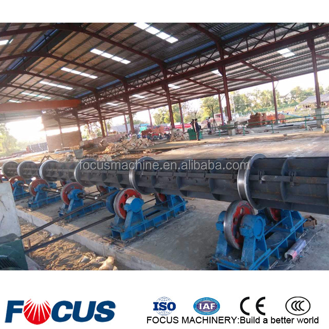 Prestressed Concrete Spun Pile , Concrete Pile , spun concrete pile machines