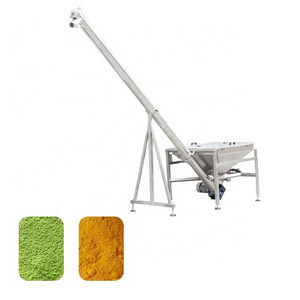 2024 hot product rice hopper feeder with auger screw stainless steel auger for powder manufacturer Focus Machinery