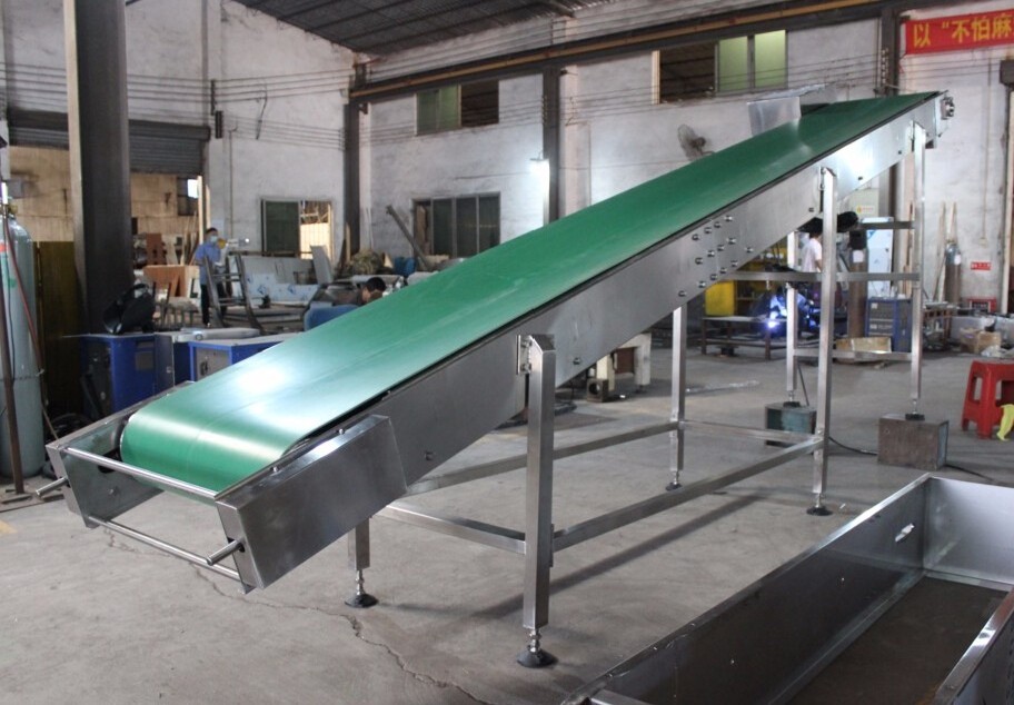 Adjust height Mobile Loading Belt Conveyor for truck and container