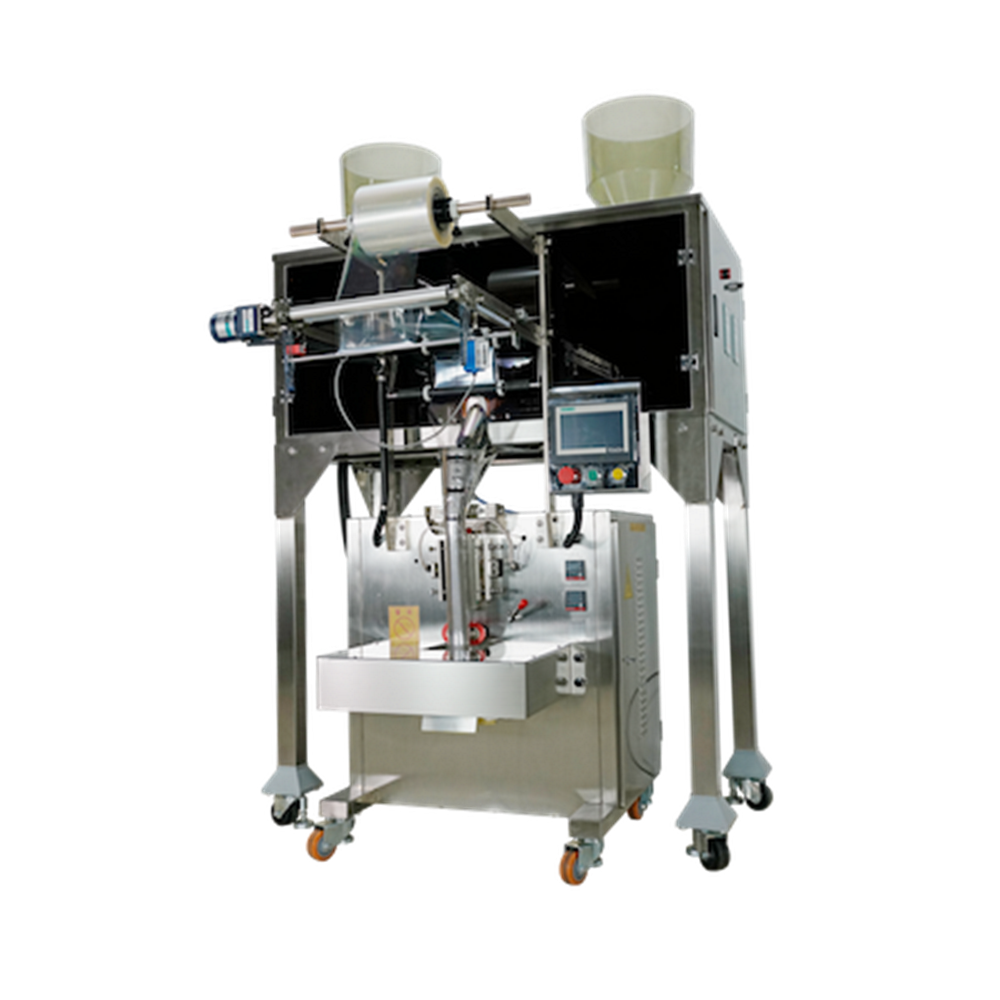 2023 new design nylon triangle bag packing machine tea leaf packing machine pyramid tea bagging Focus Machinery