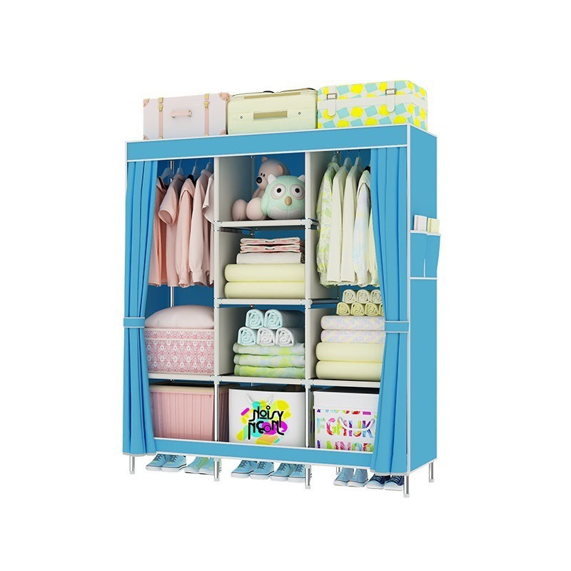 ULT-WGJ01 Modern closet organizer clothes multilayer folding collapsible cloth portable foldable wardrobes