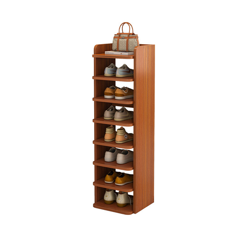 ULT-ZT-L326 Wooden Shoe RackSshelf Rack Portable Storage Shelves Cabinet Narrow Shoe Organizer For Entry