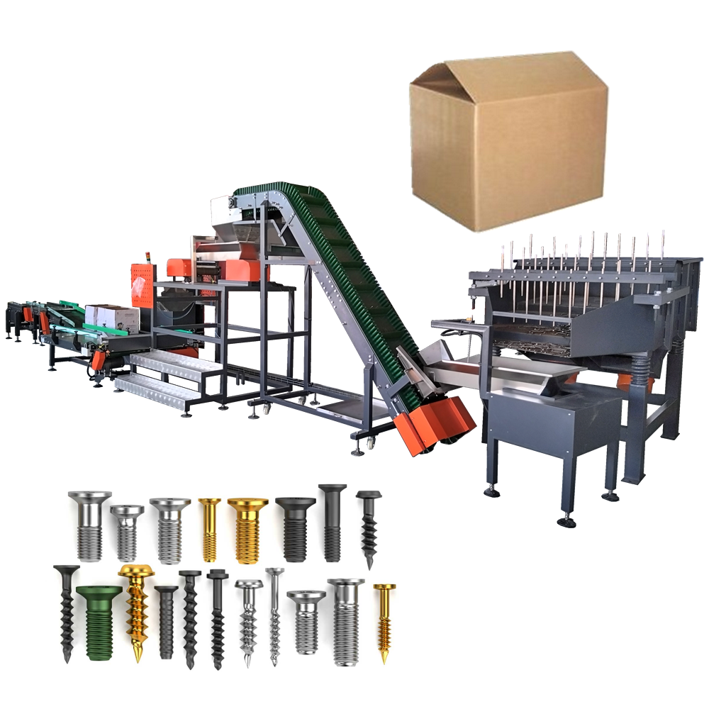 Focus Machinery 2023 hot sell fastener screw packaging machine bolt filling machines