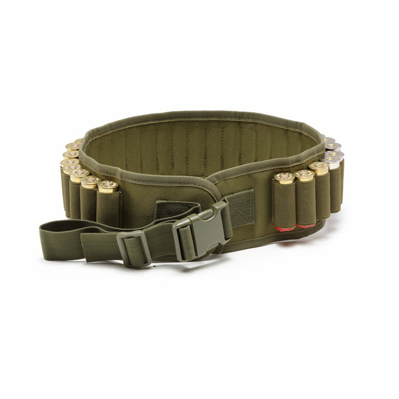 12GA Tactical Bandolier 30 Shell Hunting Belt Toy Cartridge Belt For 12 Gauge Pouch Holder