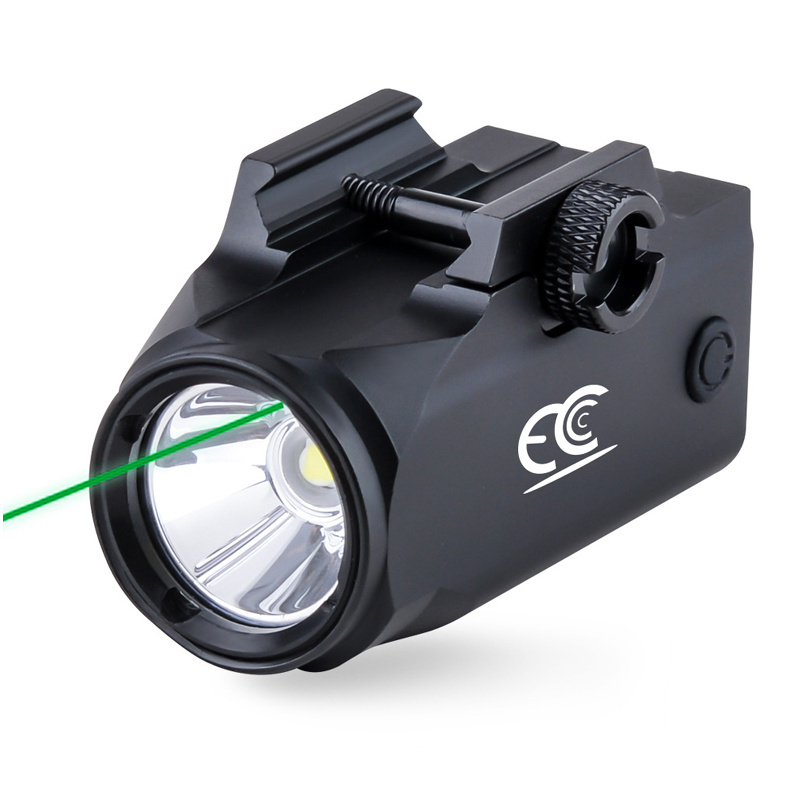 2 in 1Mini Green Laser Tactical Laser Light Compact Laser flashlight