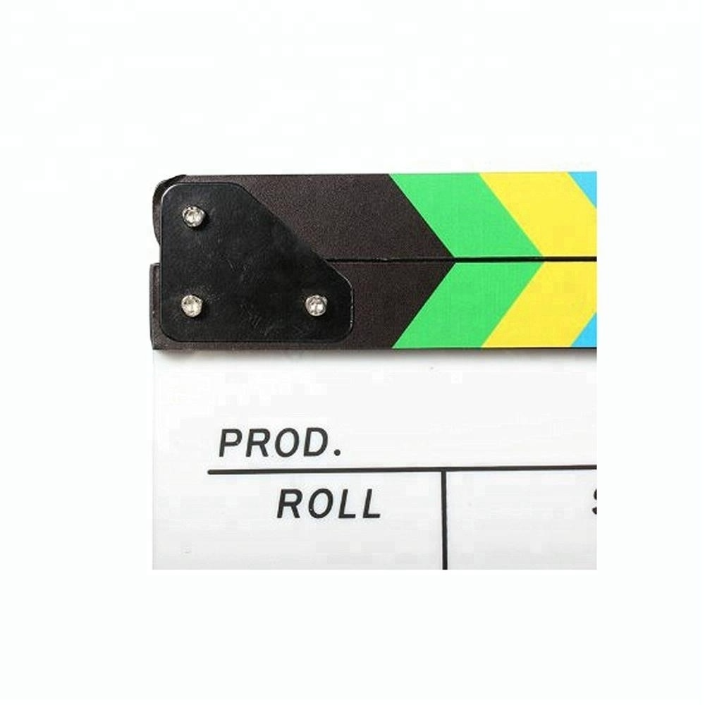 Acrylic Film Cut Action Scene Slate Clapper Board