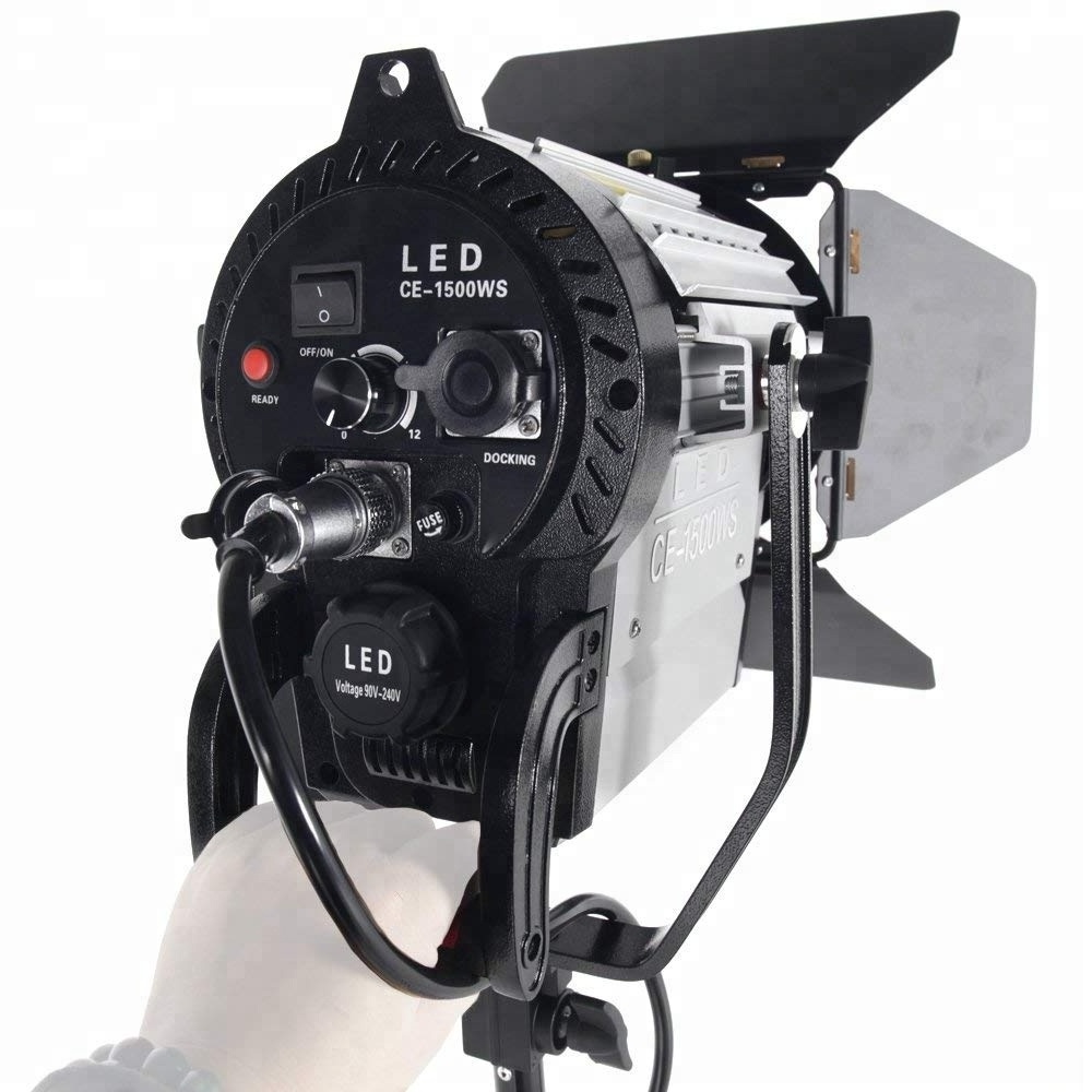 Wireless Remote Control Dimmable Spotlights LED150W LED Studio Fresnel Spot Light 3200-5500K for Camera Photo Video