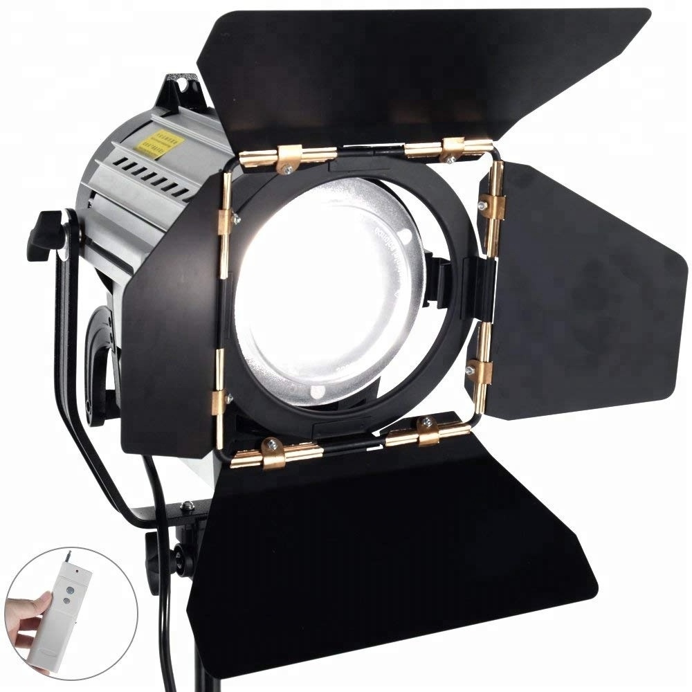 Wireless Remote Control Dimmable Spotlights LED150W LED Studio Fresnel Spot Light 3200-5500K for Camera Photo Video