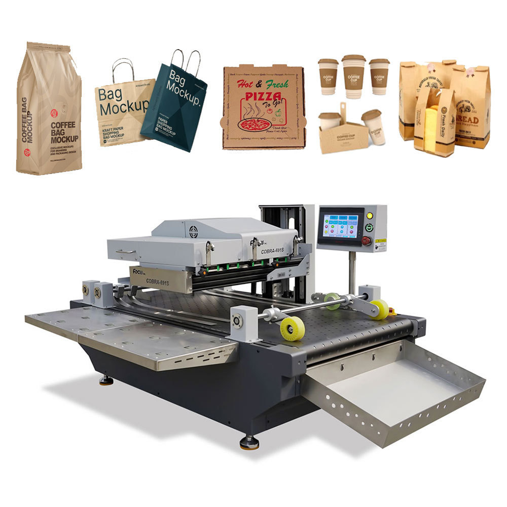 corrugated cardboard carton pizza box envelope paper bag digital inkjet packaging labels printer printing machine