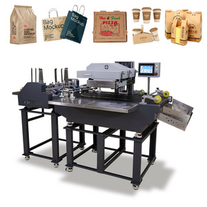 packaging printer corrugated cardboard carton pizza box envelope paper bag digital inkjet paper cup printer printing machine