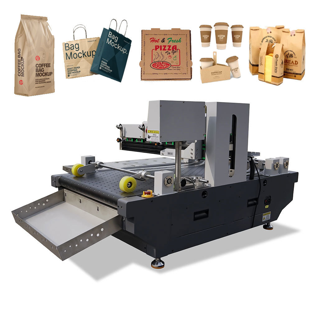 Factory Manufacture Single Pass Printer Corrugated Paper Bags Chinese with Two Hp Printheads for Printing Inkjet Printers 210