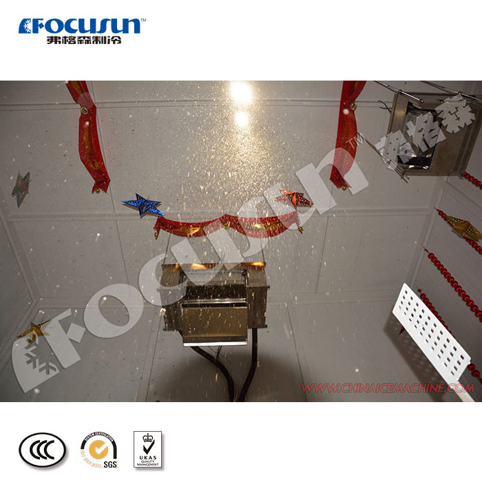 Focusun  low price FAS-650G Artificial Snow Ice Falling Making Machine with high quality