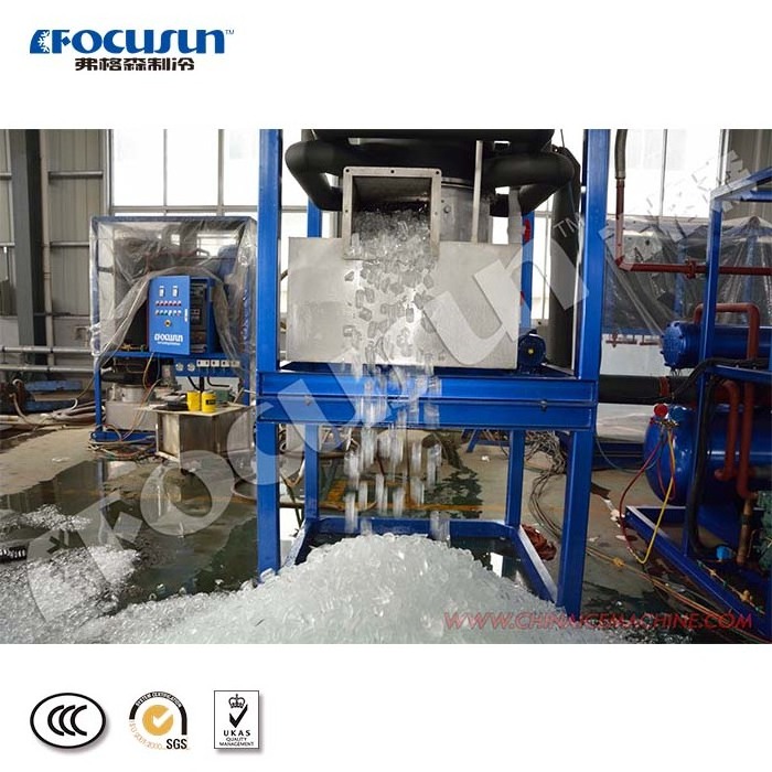 Fully automatic PlC control tube ice machine with clear ice