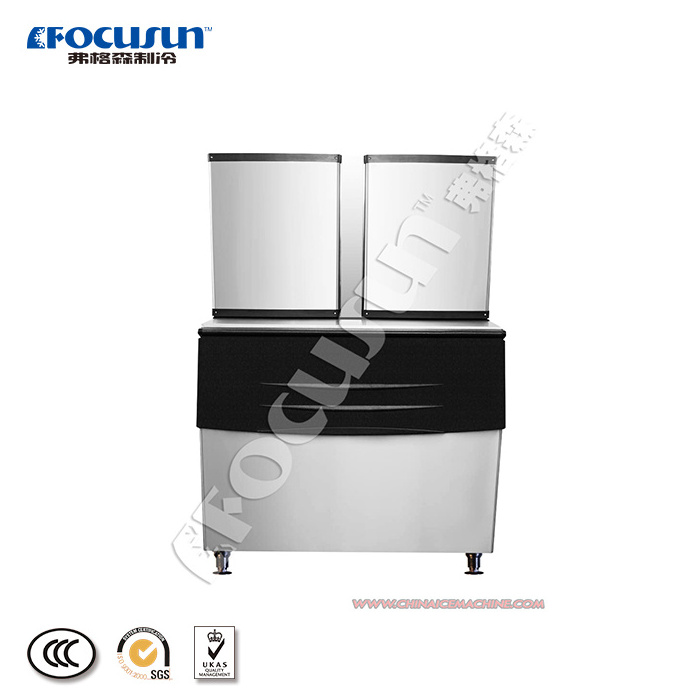 Small Capacity Commercial Cube Ice Machine Used In Bars And Restaurants To Philippines