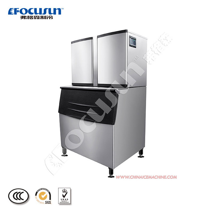 Small Capacity Commercial Cube Ice Machine Used In Bars And Restaurants To Philippines