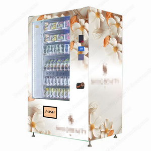 bottle water combo vending machine with cash and cashless payment system parts