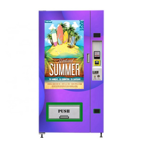 Promotion commercial fresh orange juice vending machine automatic