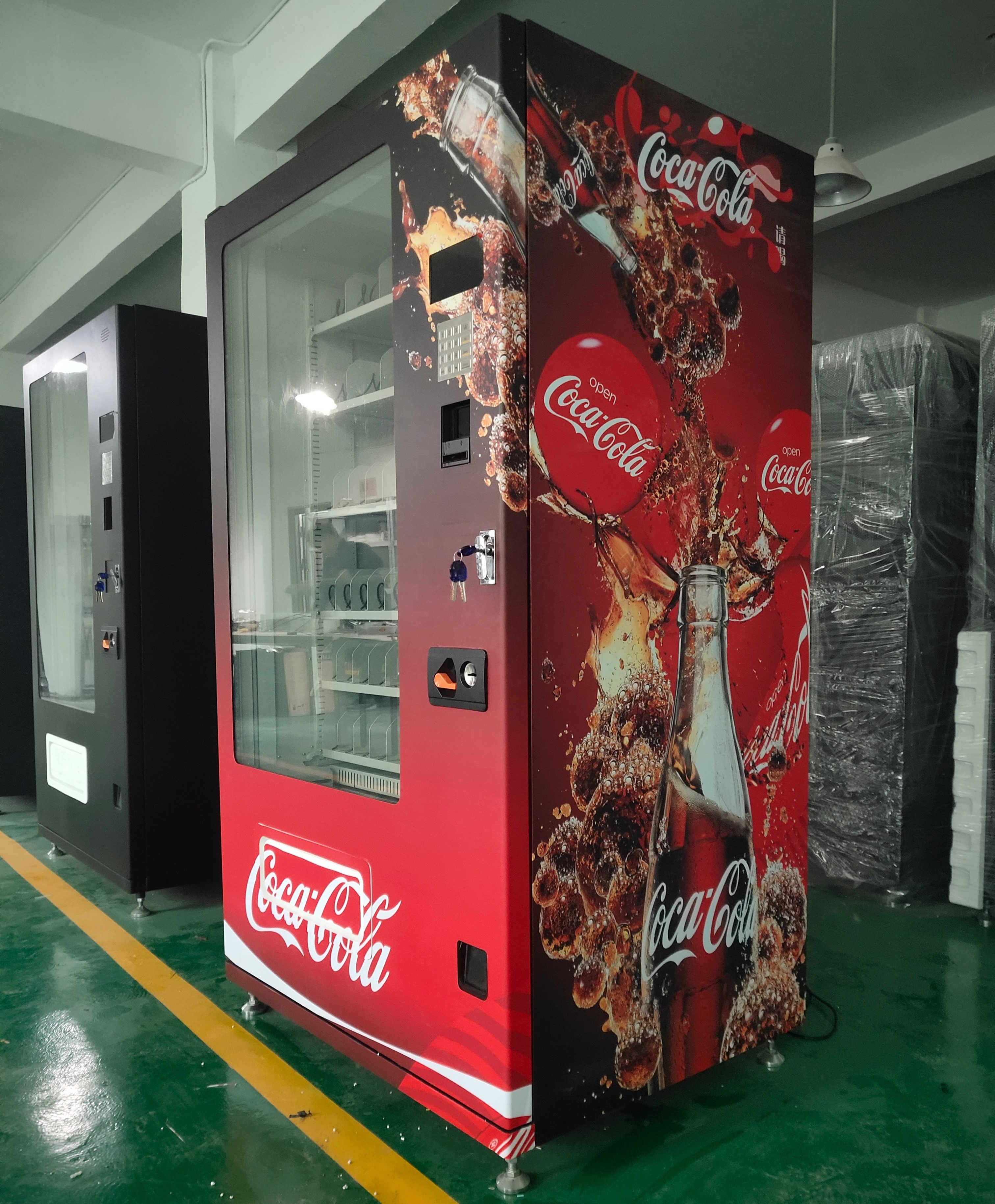 FocusVend Top Seller low cost Food and Drink Vending Machine accepts customization