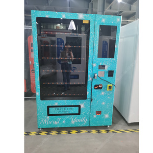 Vending machines for nail polish finger nail art with customized wrap