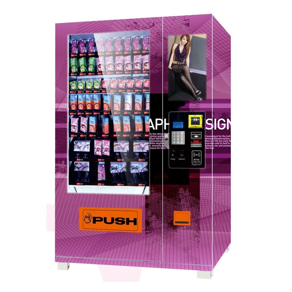 Digital vending machines for false lashes with touch screen monitor