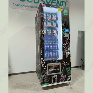 Touch screen Snack And Drink Book Vending machine with MDB/DEX standard interface mini/small