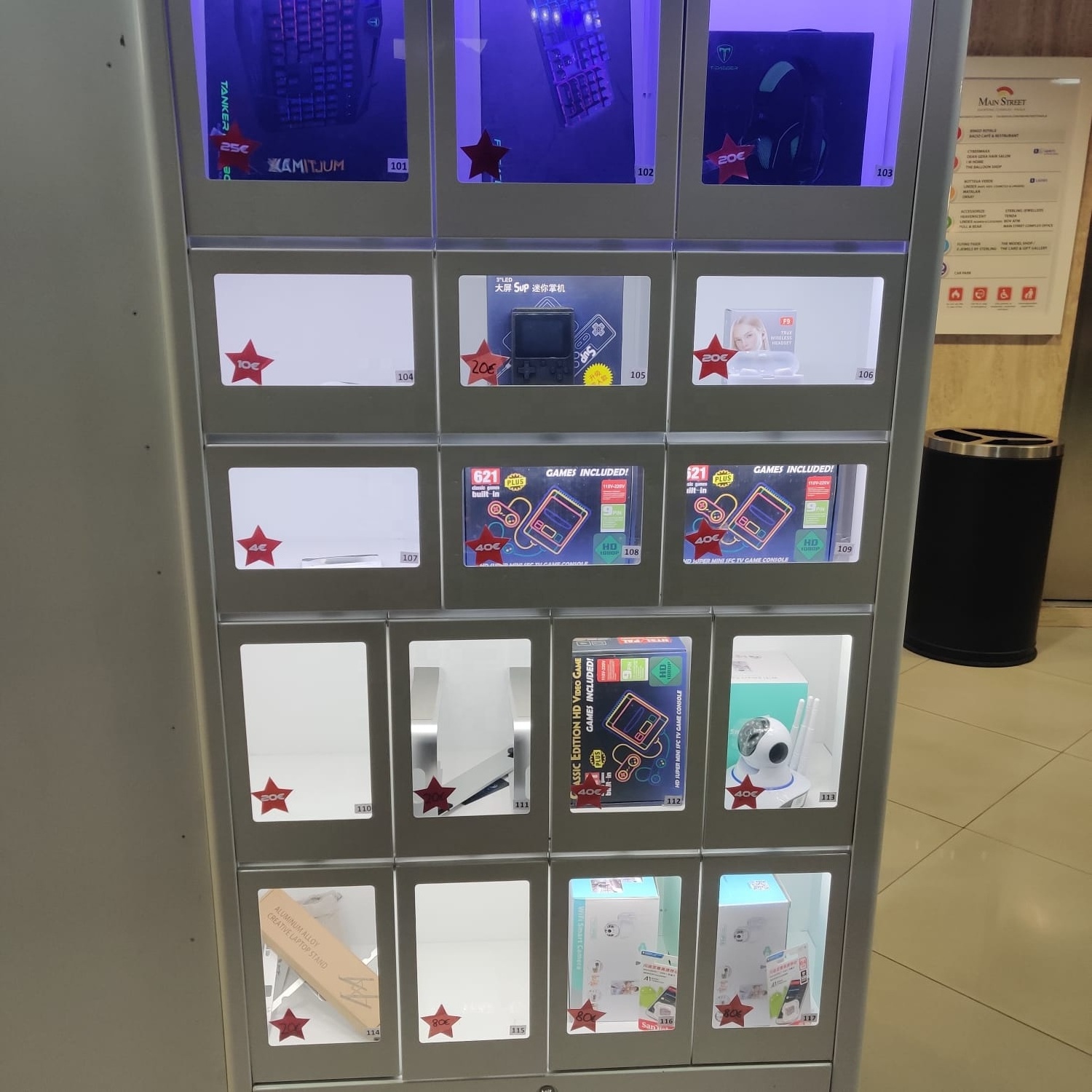 FOCUSVEND New Design Automatic Flower Locker Vending Machine