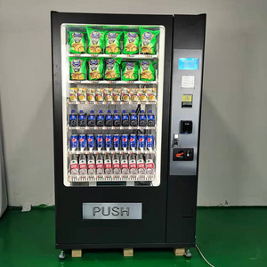 FOCUSVEND Hot Sell soda drink and snack combo vending machine with compressors