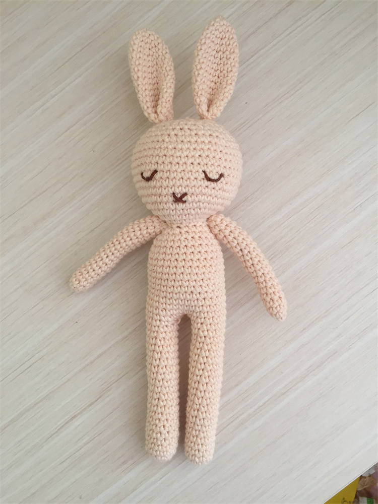 cotton 100% handmade amigurumi crochet bunny rabbit toy personalized baby amigurmi bunny doll