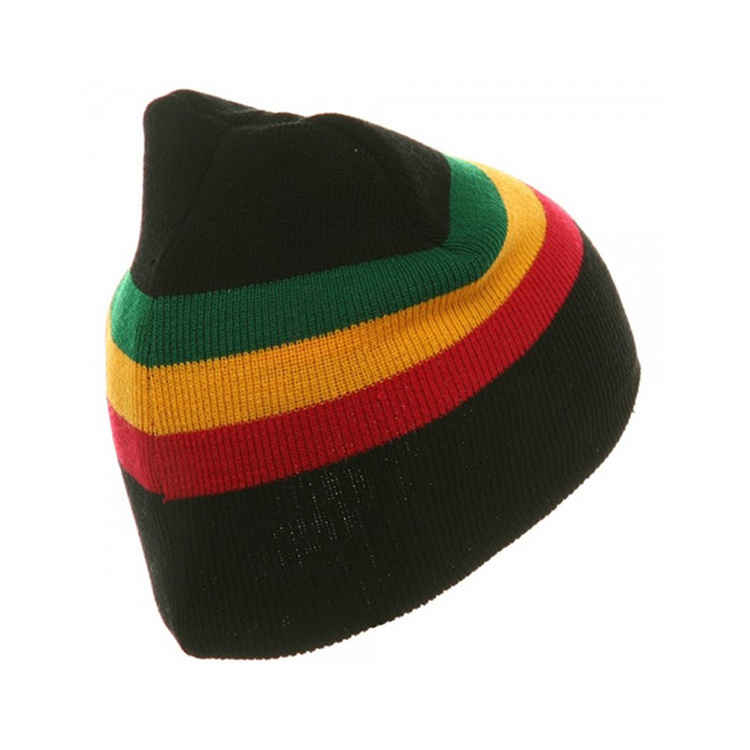 Rasta Embroidery Lion Beanie Rastafari Selassie Africa Jamaica Reggae Beanie Rasta Design Hat