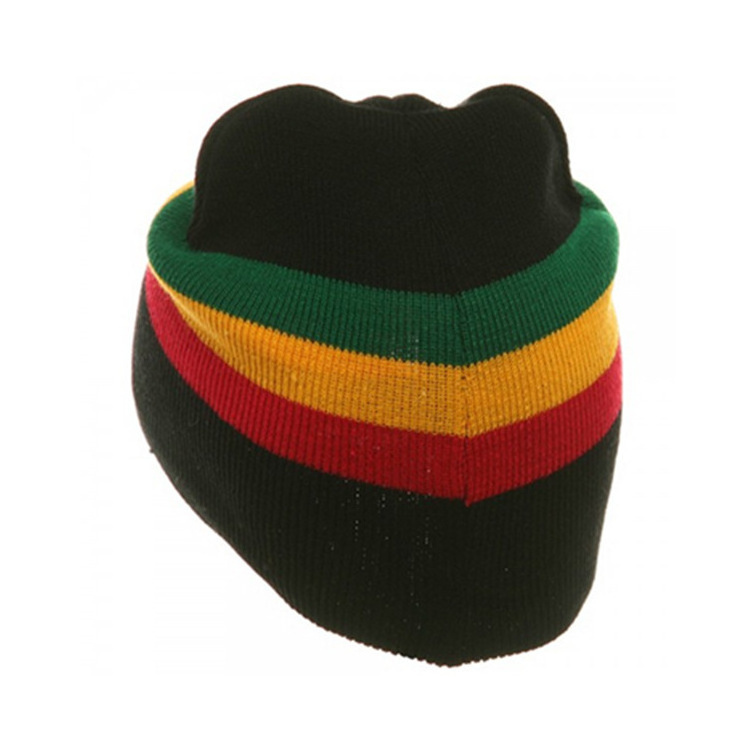 Rasta Embroidery Lion Beanie Rastafari Selassie Africa Jamaica Reggae Beanie Rasta Design Hat