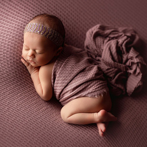 RTS newborn textured knit wrap baby stretch wrap neutral tone wraps photography prop