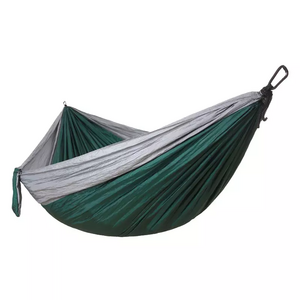 Wholesale Customized Color Folding Portable Lightweight Nylon Outdoor Hammock fashion hammock with tree strap