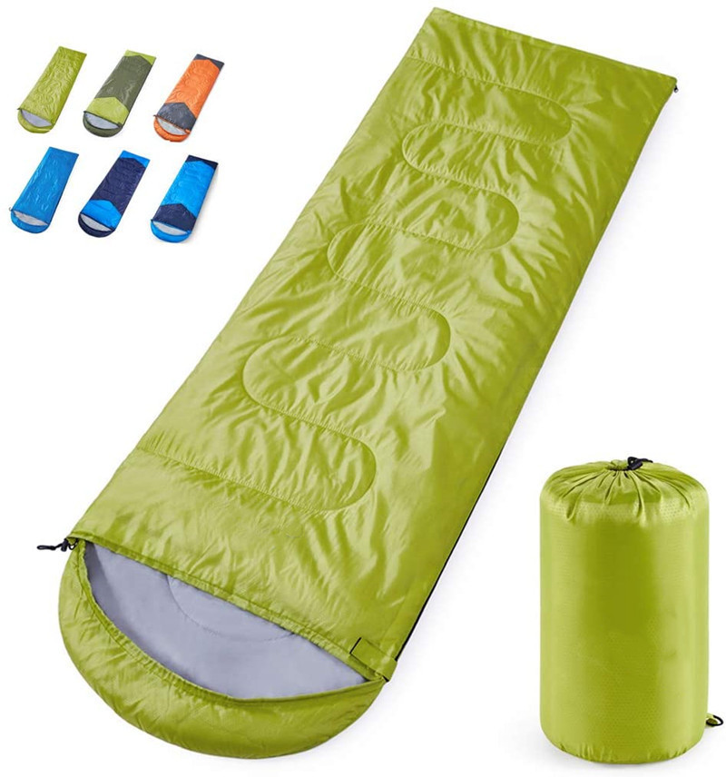 Cheap Price Envelop Customized Sleeping Bag 3 Season Outdoor for Adults kids Waterproof Sleeping bag For Hiking And Camping