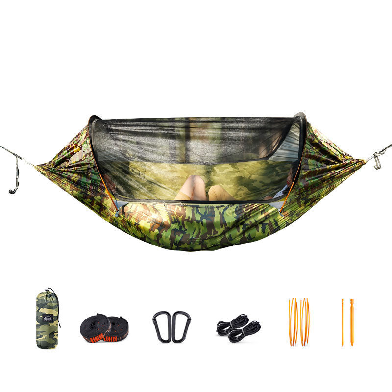 2022 Mosquito Net Hammock Outdoor Camping Tent Double Anti-mosquito Parachute Cloth Swing Chair