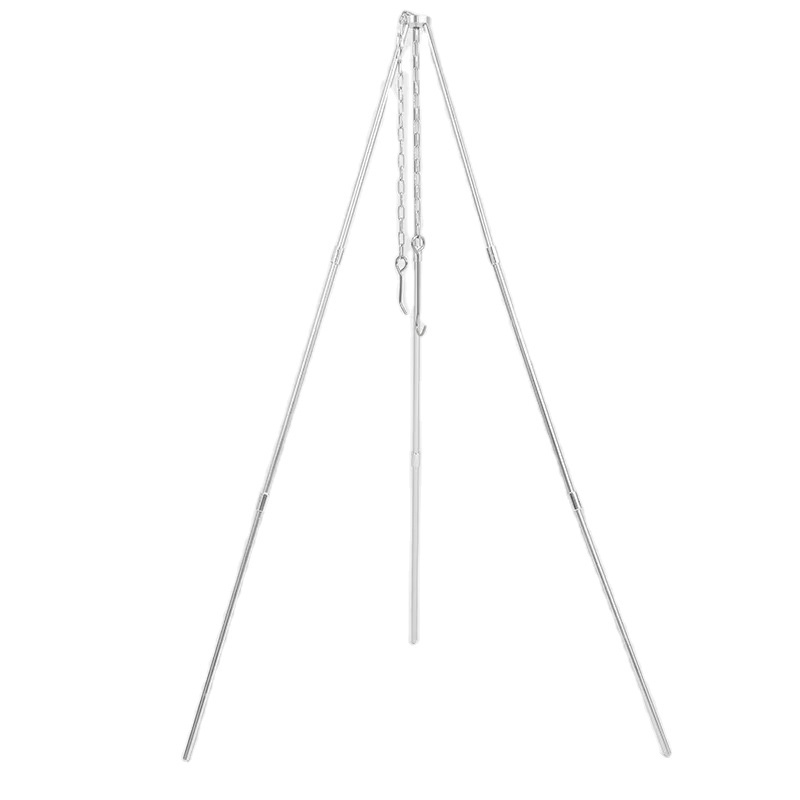 Foerstine Outdoor camping Tripod bonfire stand Party Picnic BBQ Tripod bonfire stand