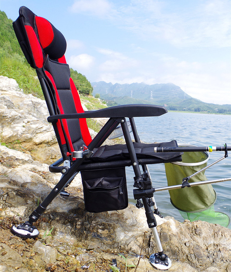 Modern Outdoor metal Lightweight Folding Portable Backpack Beach Picnic Camping comfortable fishing chair