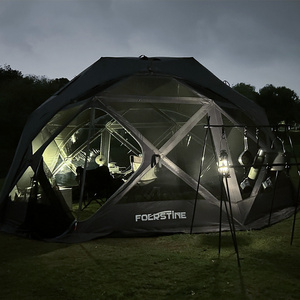 Sphericity transparent Portable folding mobile sauna tent large pop up outdoor family travel ice fishing dome igloo sweat tent