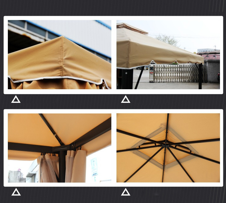 Hot Sale Durable Outdoor Replacement Canopy Roof Iron Garden Celebration Banquet Tent Gazebo party  aluminium Exhibition tents