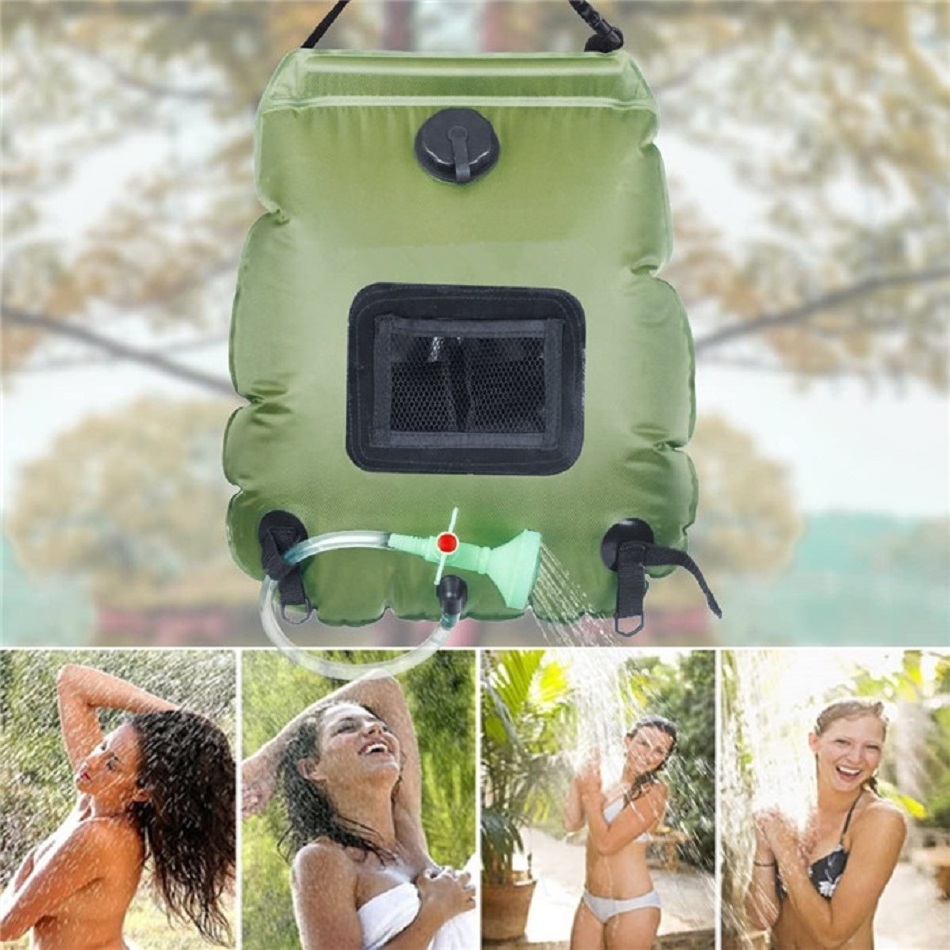 Pop up dressing toilet camping shower tent with shower bag suit portable  bath tent with 20 L Solar Shower Bag