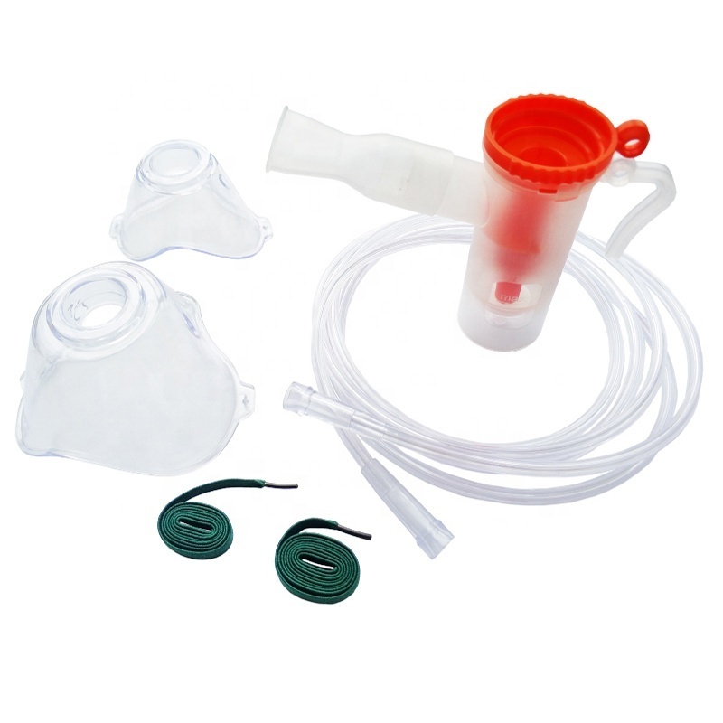 Fast delivery guarantee Custom high quality Disposable Adult Oxygen Nebulizer Mask kit with Tubing and Nebulizer Mask